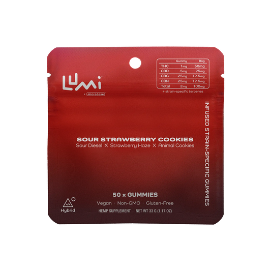 Sour Strawberry Cookies | Hybrid