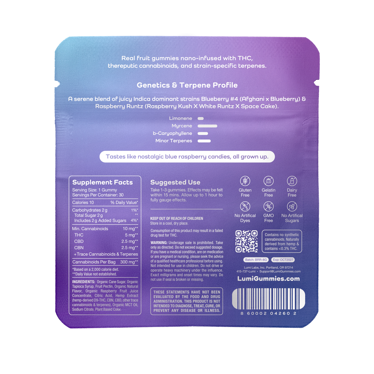 Bluerazz Runtz | Indica